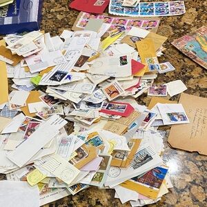 Vintage Postage Stamp Collection